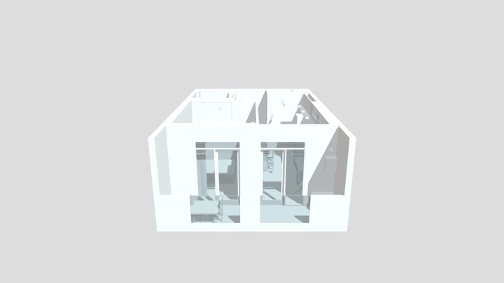 Квартира под сдачу Артур+Дарья 3D Model