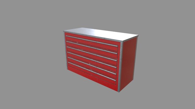 Tool Box Object 3D Model