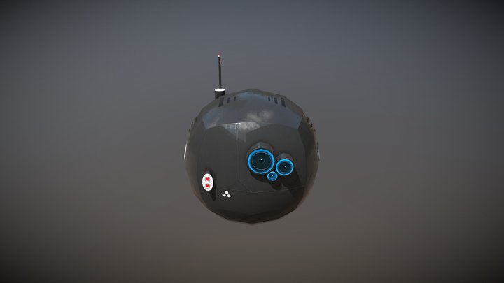Recon Drone 3D Model