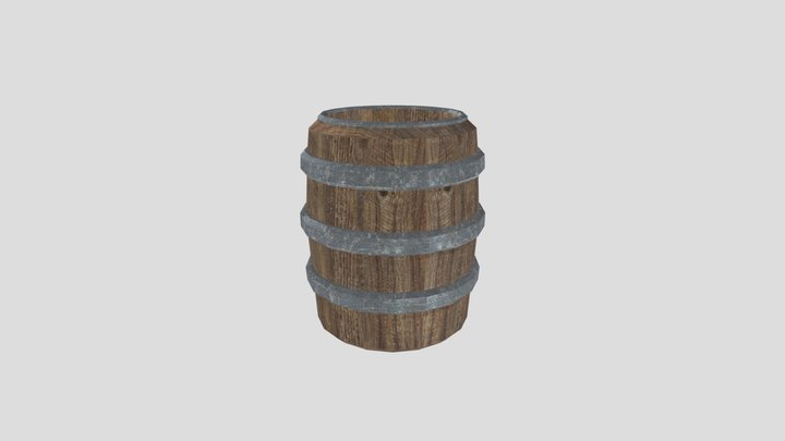 Barrel 3D Model