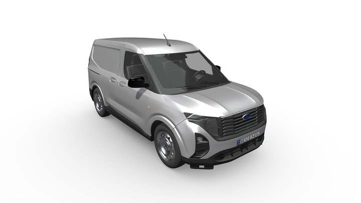 All-New Ford Transit Courier Limited 3D Model