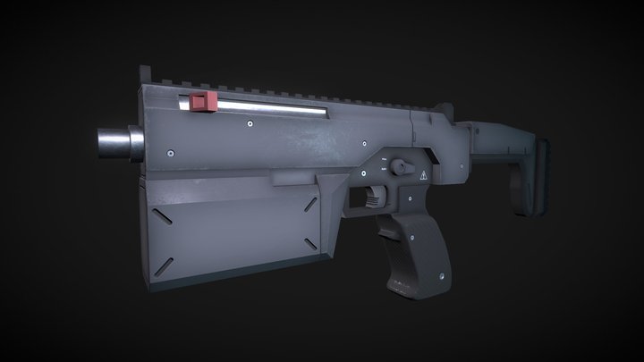Box SMG 3D Model