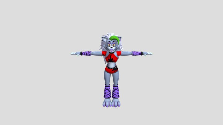 Prisma Roxanne Wolf FNAFSFM1 3D Model