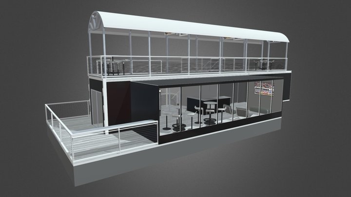 HMS H2 Hospitality Unit 3D Model