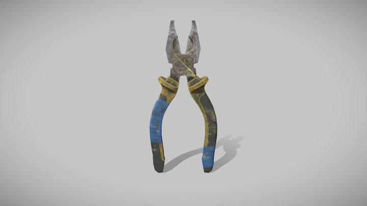 Pliers_Stanley 3D Model