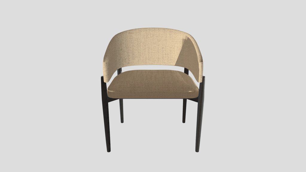 Eva Fabric Dining Armchair