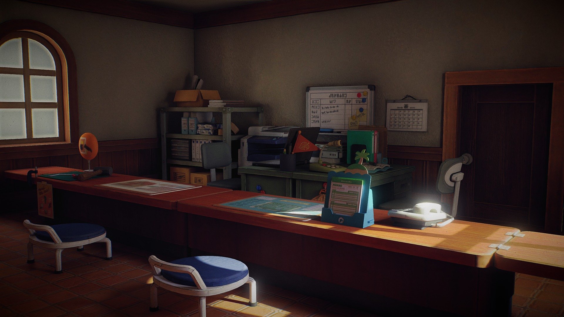 🍪 AC - Resident Services Interior by Garu