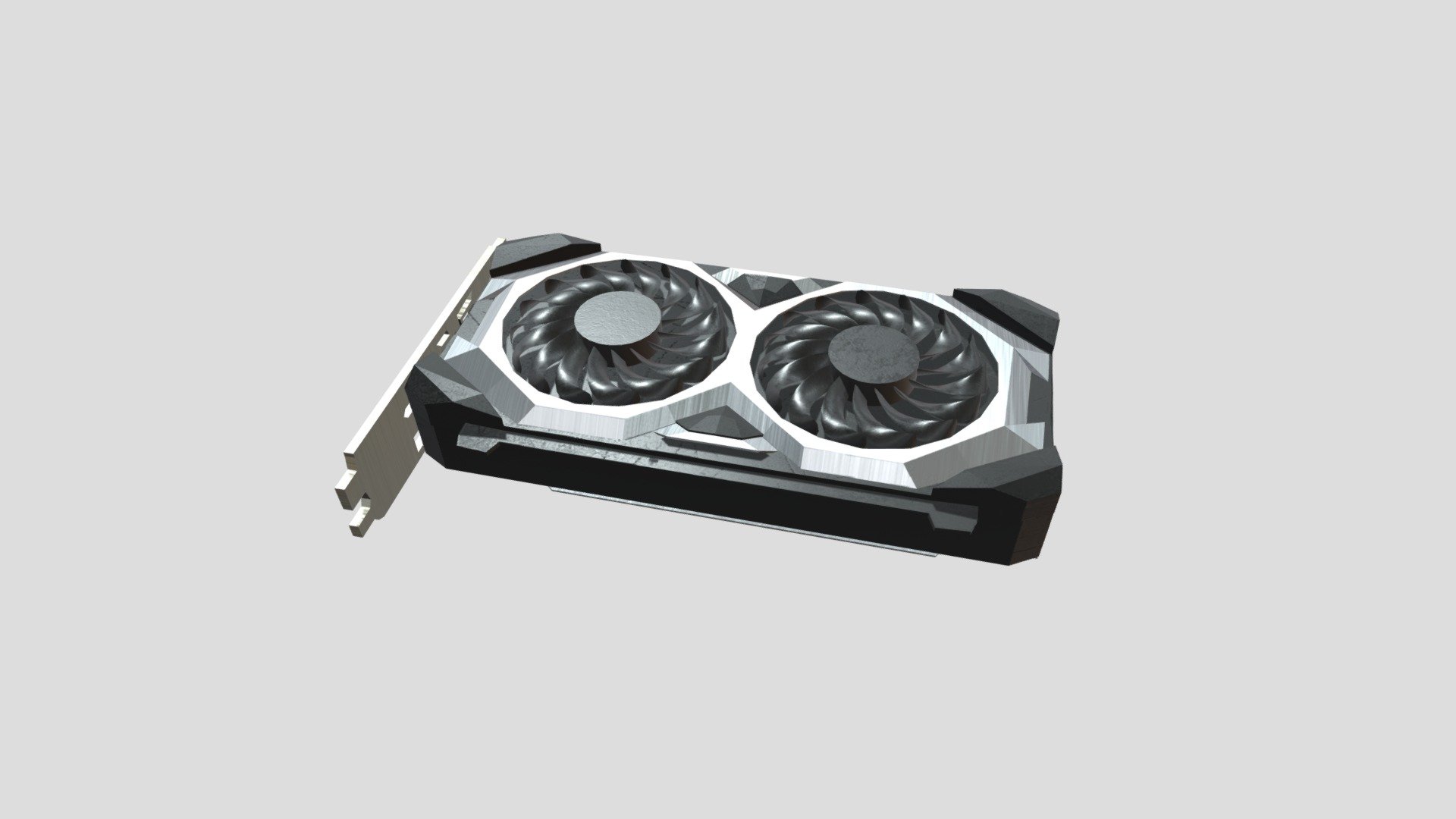 Nvidia 1660 - Download Free 3D model by Fochdog (@bazyaev08