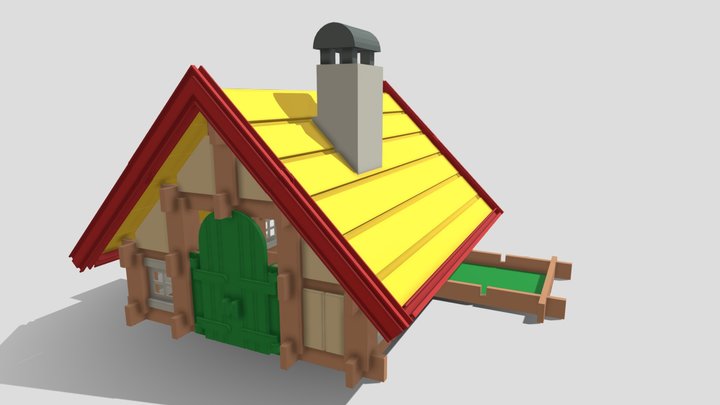 Multibois model 7025 Ferme (~1972) 3D Model