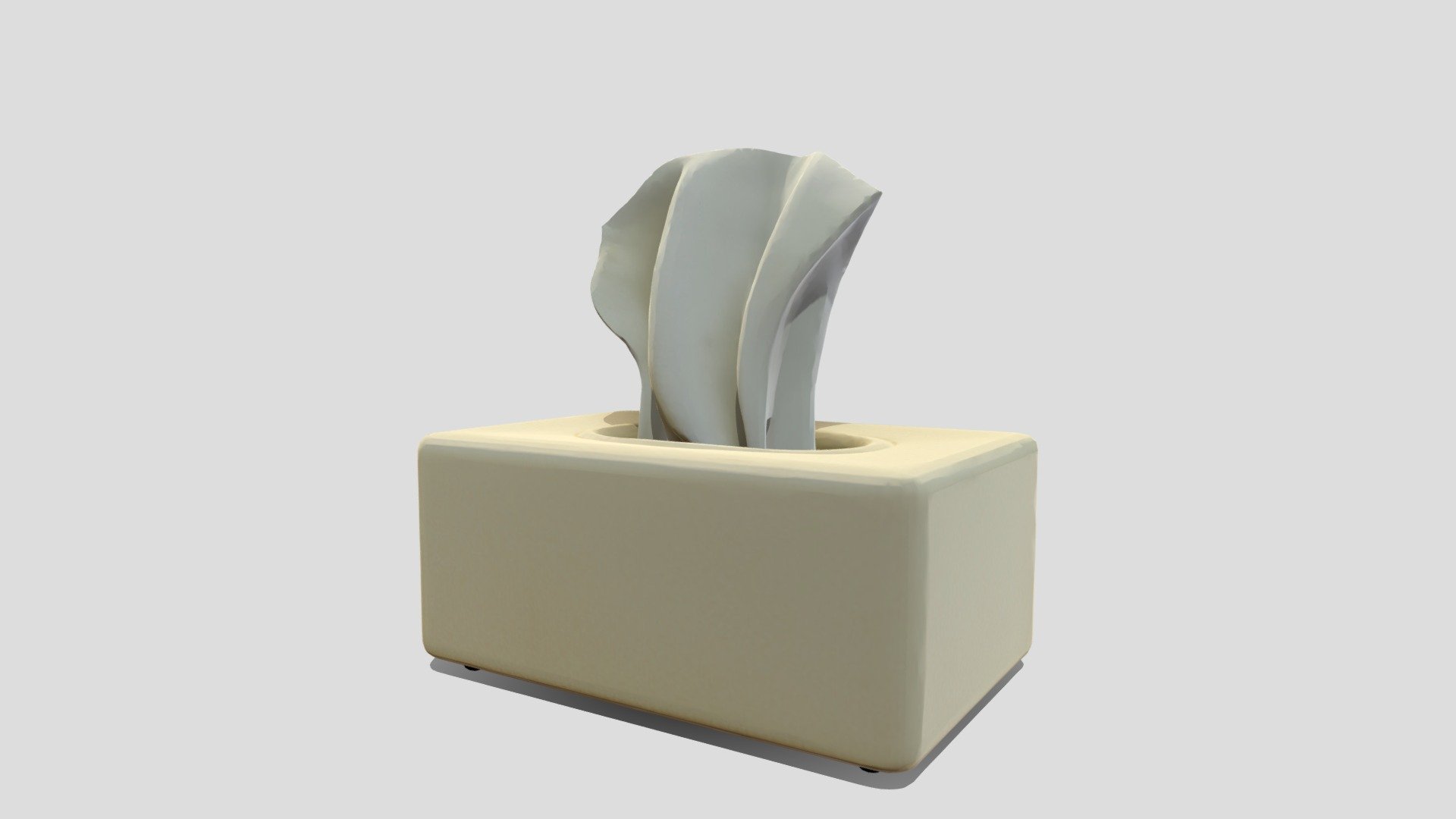 Tissue Box - 3D model by ChoiMarket [6acb49b] - Sketchfab