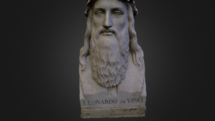 Léonard de Vinci 3D Model