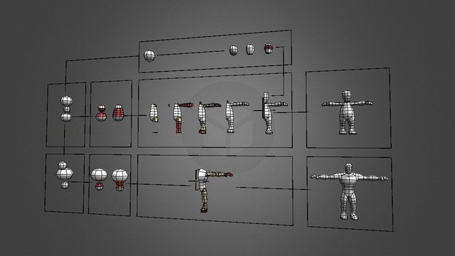 3D1-W10-Sphere2Figure Modeling (Ver.2016) 3D Model