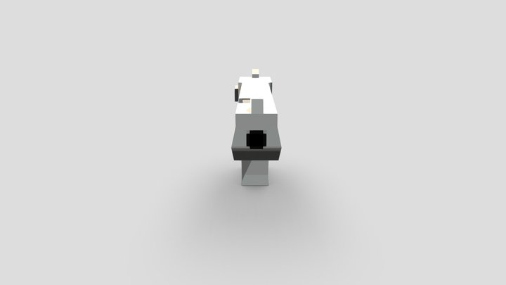 Low-Poly Desert Eagle 3D Model