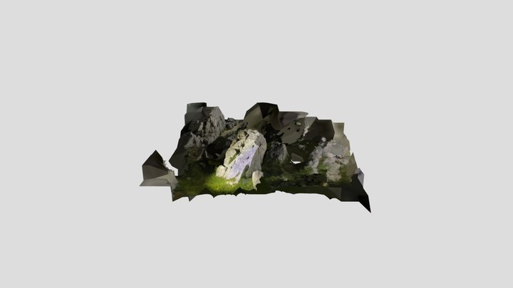 Caillou Relief 1 3D Model