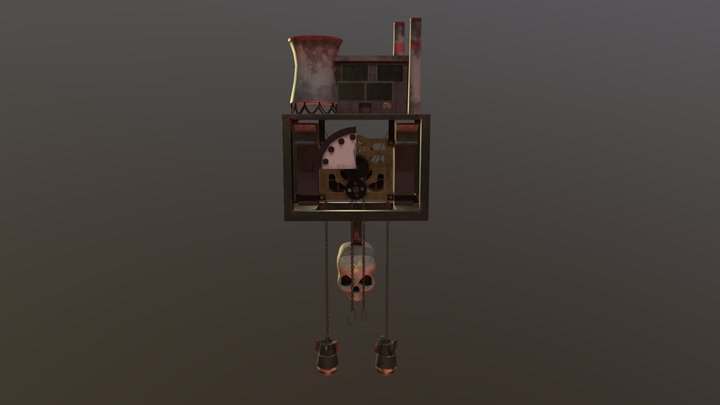 NukeCoo Clock 3D Model