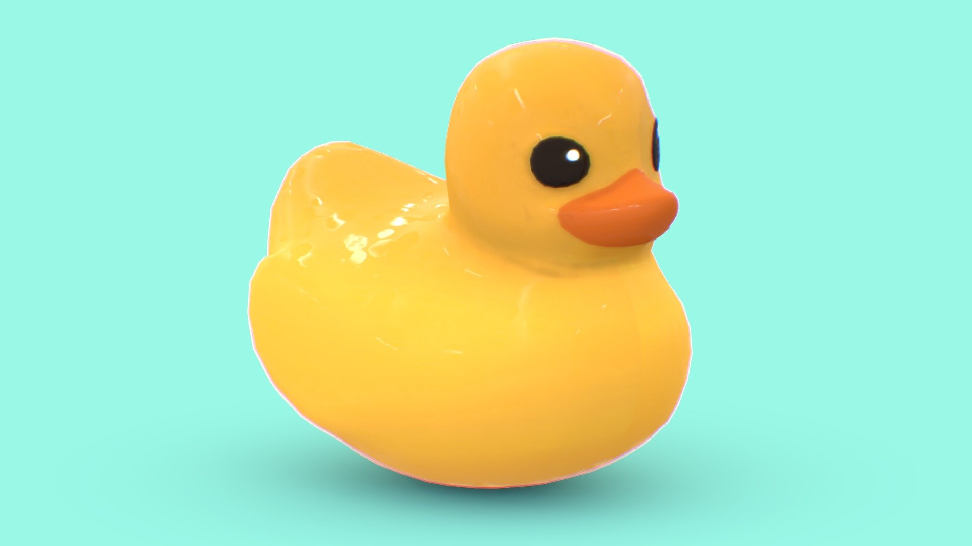Rubber Ducky - Download Free 3D model by 🌸 rosytoonz 🌸 (@rosytoonz ...