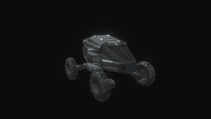 Scifi_Car 3D Model