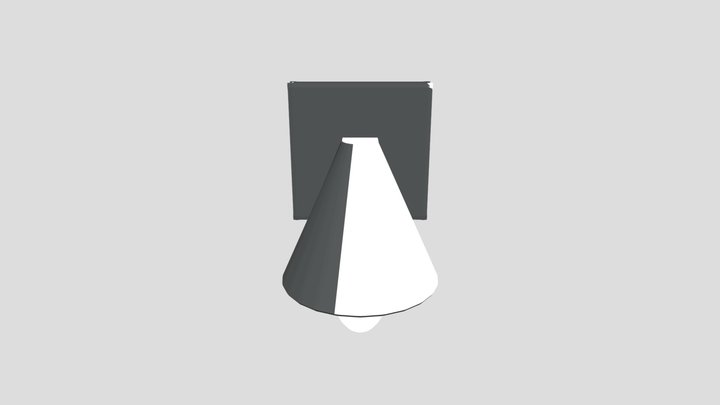 Low Poly Wall Lamb