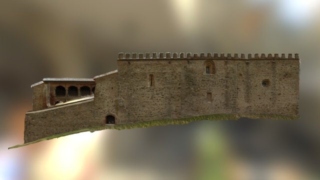 Monasterio de Tentudía - Badajoz - Spain 3D Model
