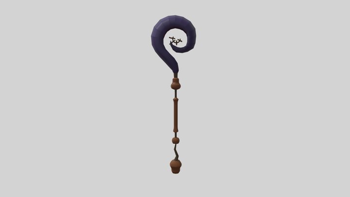 Tentacle scepter 3D Model