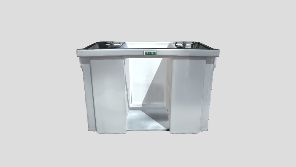 Stainless steel commercial work table