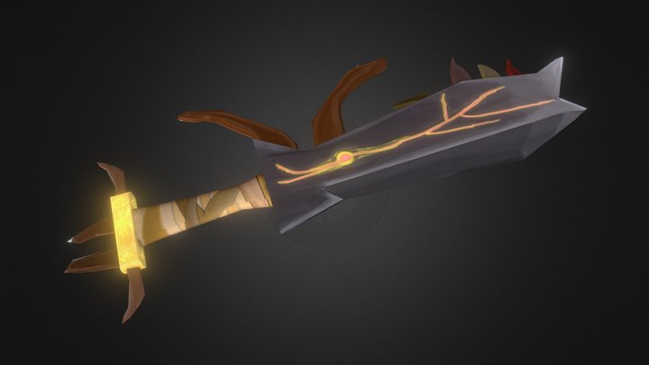 GA assignment 2:  WoW style weapon 3D Model