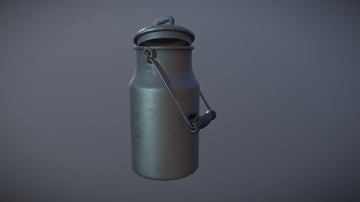 Milk Jug 3D Model