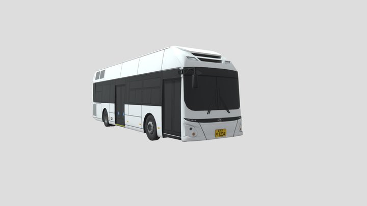 Hyundai Elec City FCEV 2022 3D Model