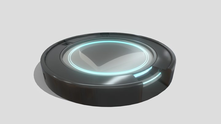 Sci-Fi Magnetic Power Generator 3D Model