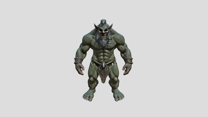 Troll, Goblin, Character, Figure, Creature 3D Model