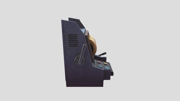 Slot Machine 3D Model