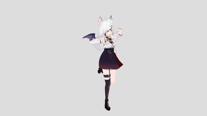 Sakuyoi Shamu 3D Model