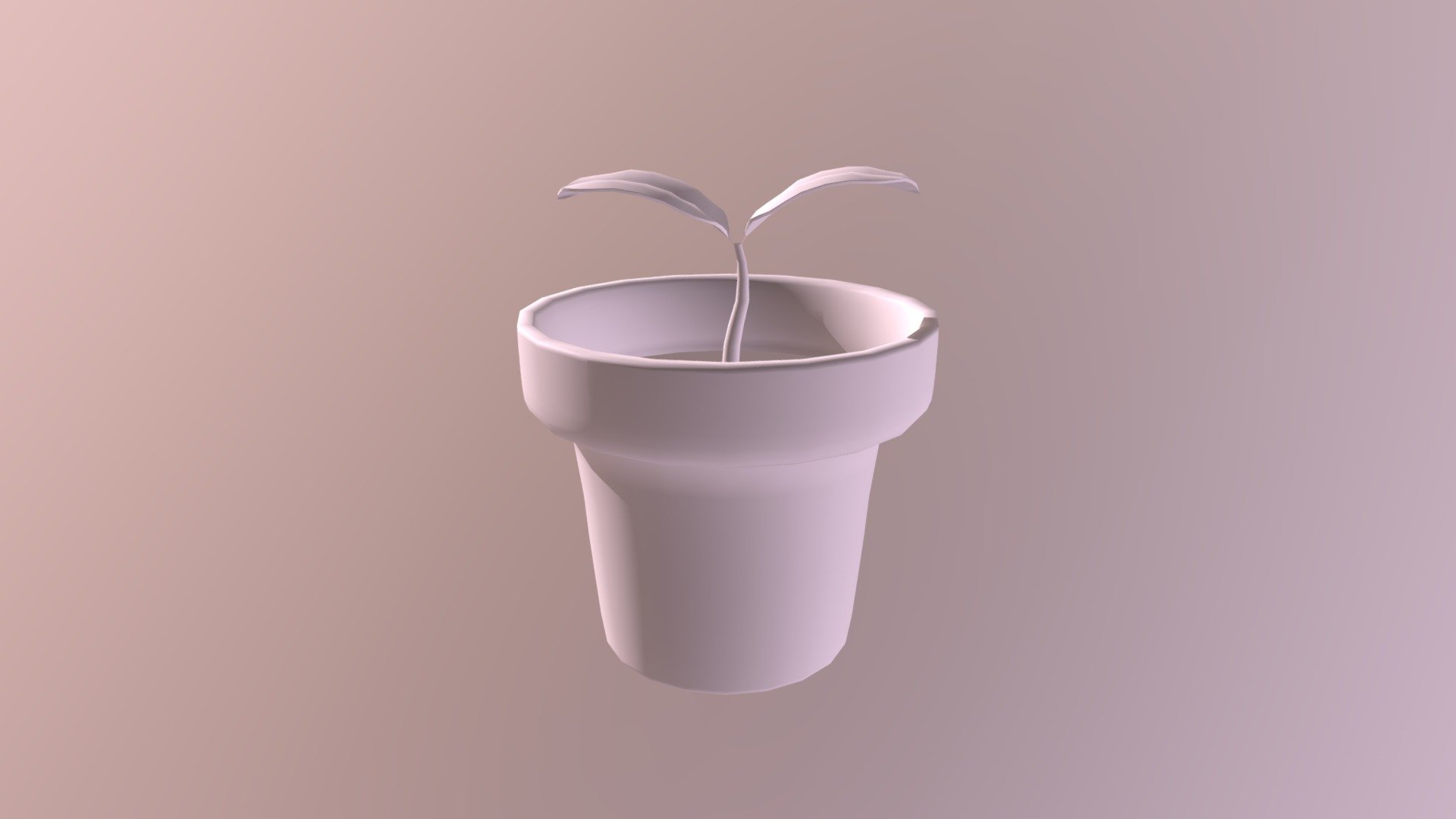 Game Object 1- Potted Plant