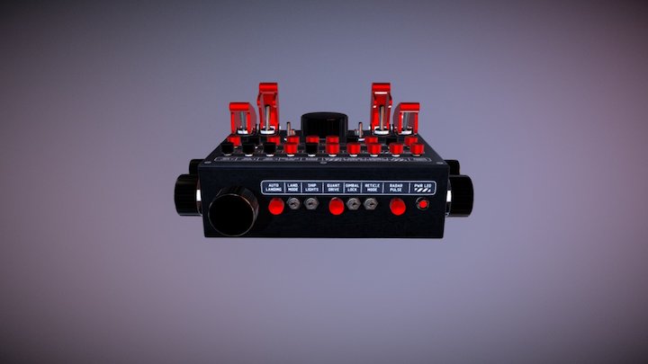 Mk4 Control Panel 3D Model