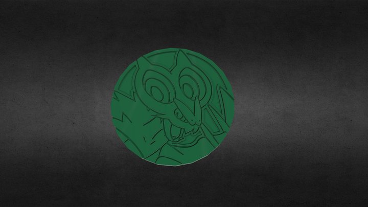 Pokémon TCG - Noivern Coin – Modello 3D gratuito STL