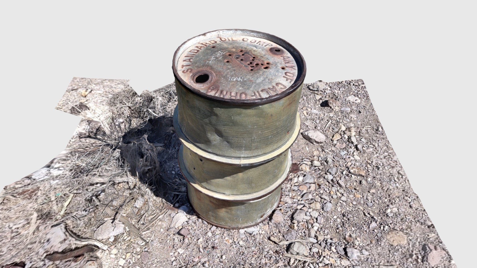 Standard Oil Drum - Rhyolite NV