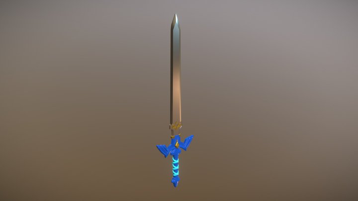 Zelda - Master Sword 3D Model