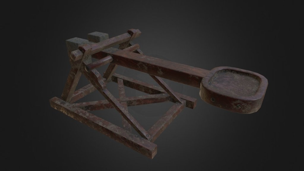 Catapult1 3d Model By Masterbleu 6ad4560 Sketchfab