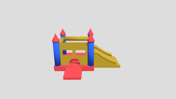 Bounce Casttle Slide 01 3D Model