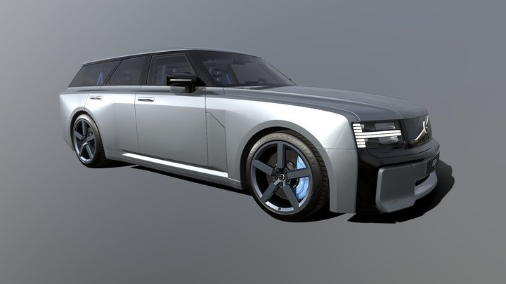 2026 Volvo 240R Kombi 3D Model