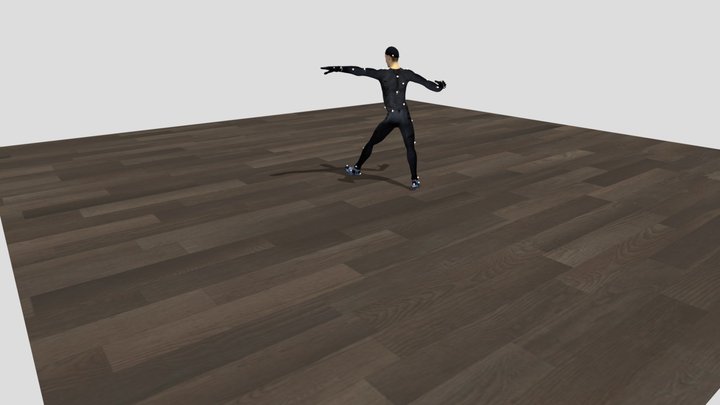 Jesse MoCap Dance 3D Model