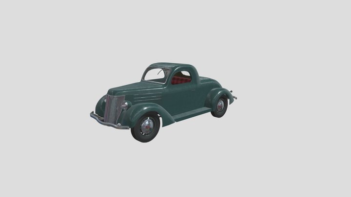 Old_Car 3D Model