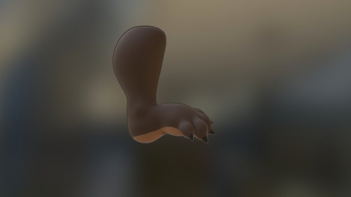 Paw Rig 3D Model