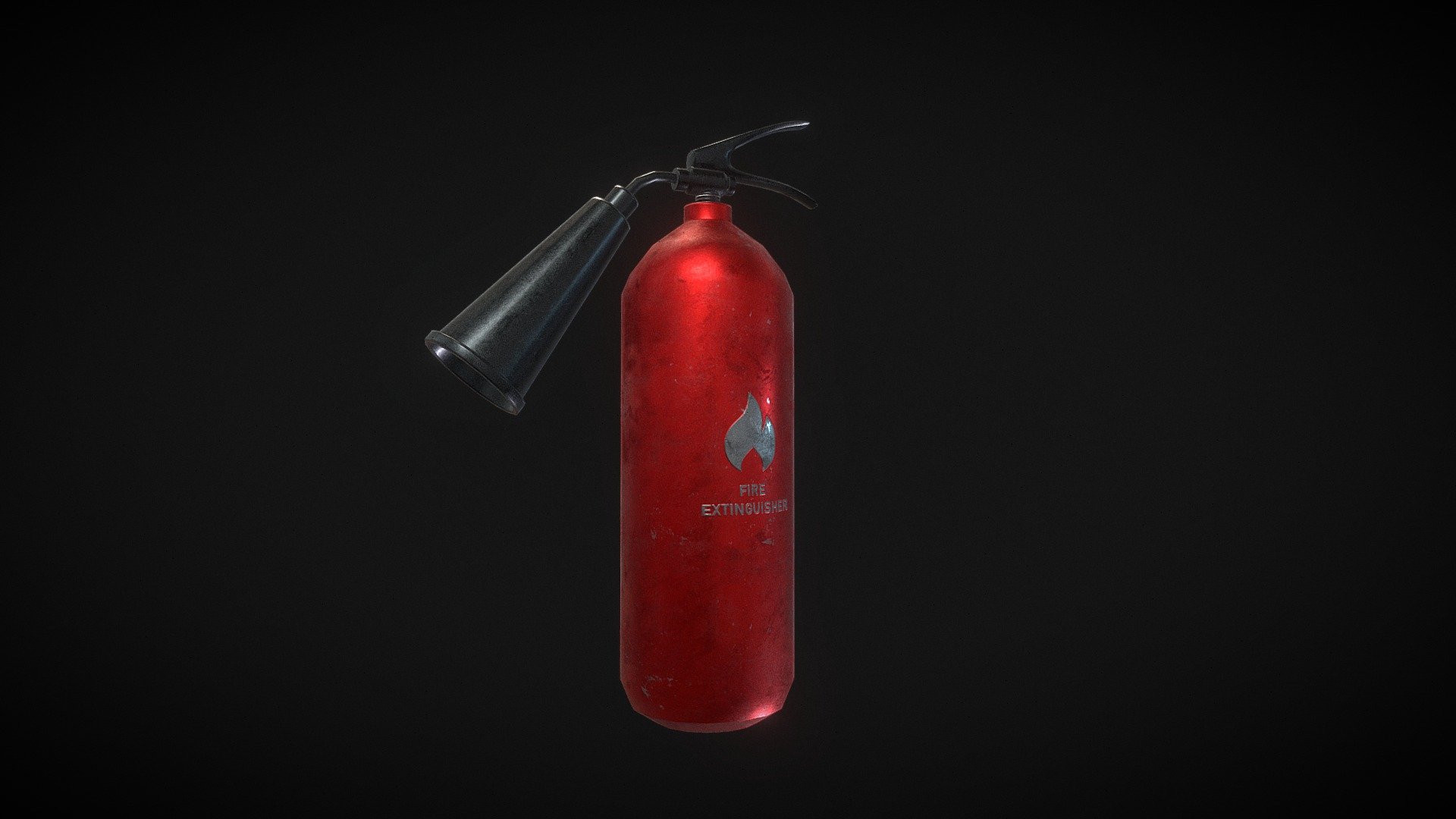 Fire extinguisher Low Poly - Download Free 3D model by Arslan Khasanov ...