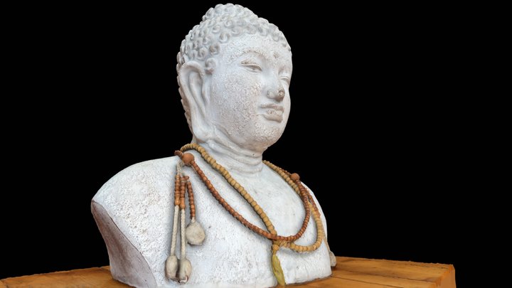 Buddha Statue Lidar Scan 3D Model