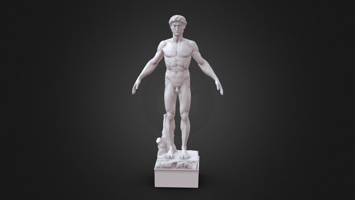 David sculpture 3D Model