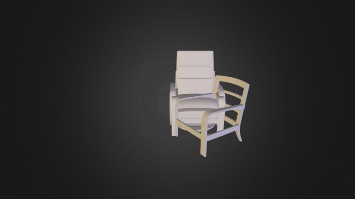 Rock Chair 3D Model
