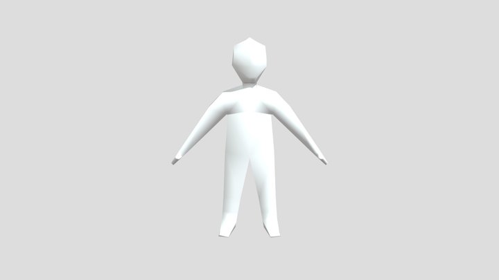 Character Template 3D Model