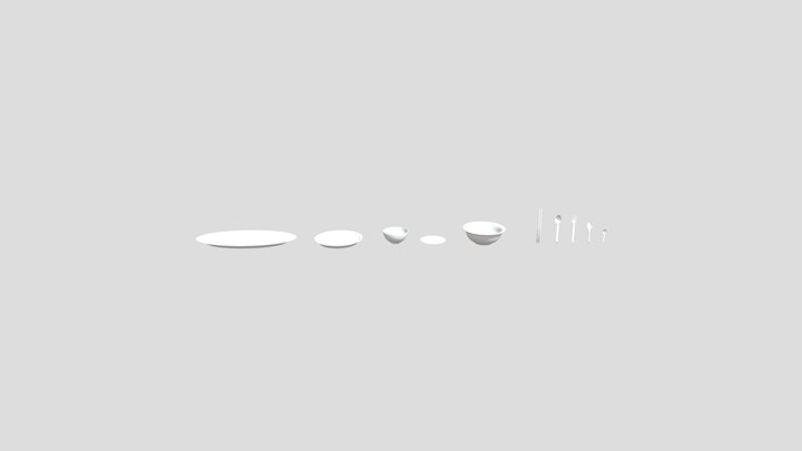 Kitchen Pack 2(.blend ver) 3D Model
