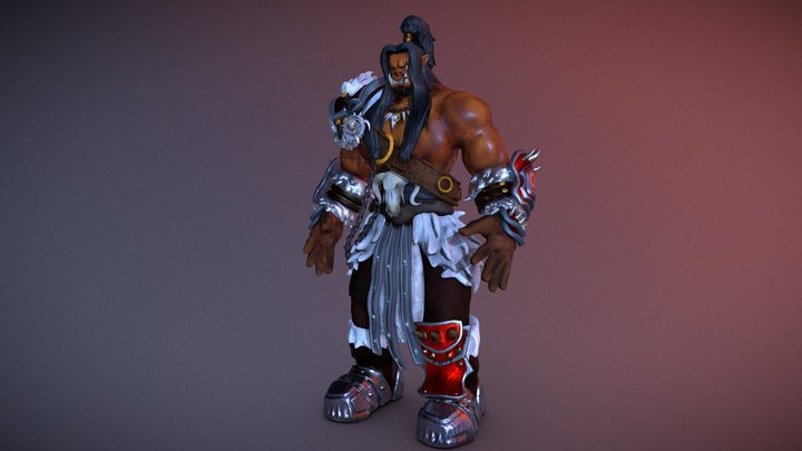 Grommash Hellscream 3D Model